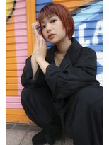 シーム(SEAM) ボブとオレンジヘア