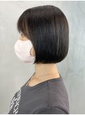 ぷつっとボブ_チェリーブラウンフェミニンロング_ba403812