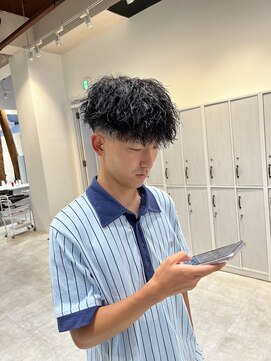 ルーストデラックス 京都河原町三条(ROOST dx) ショートマッシュ×ツイストスパイラル