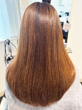 美容室フルール 20代30代40代大人可愛い髪質改善カラー艶感ロング透明感