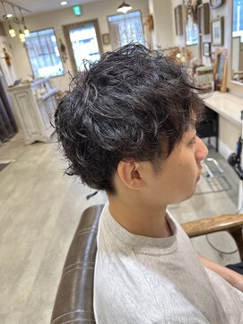 ランプ(Lamp) メンズは一択!無造作シルエットパーマ