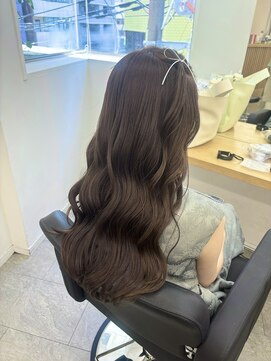 エイト 恵比寿店(EIGHT ebisu) 透明感ベージュラベンダーブラウンオリーブグレージュ