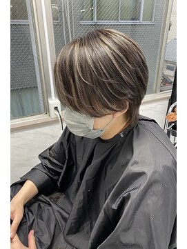 スライバイリアオオサカ(Sly By Ria OSAKA) ～メンズハイライト(メッシュカラー)～【大阪 梅田】