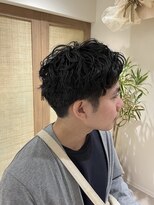 クーナバイトマト 横浜(Cuna by TOMTO)&nbsp;【KANO】メンズパーマ  ニュアンスパーマ   シャドウパーマ