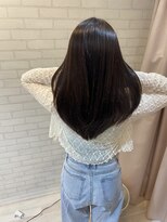 マーリャヘアー(mallia hair)&nbsp;レイヤースタイルレイヤーカットロングレイヤー小顔スタイル