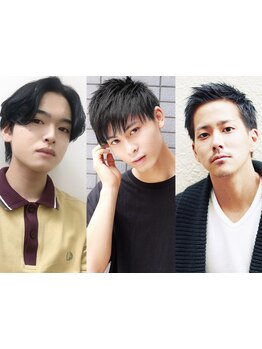 【駅近1分/夜9時まで】男性/メンズも通いやすい/得意/オススメ/美容室〈南越谷/新越谷〉