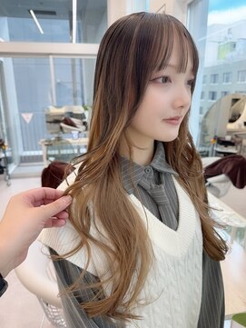 グーフィートーキョー 銀座(Goofy Tokyo) Goofy銀座/アンブレラカラー/ミルクティーカラー/インナーカラー