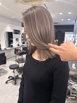 キング 枚方店(K!ng)&nbsp;縮毛矯正髪質改善ハイライトレイヤーカット枚方美容室エクステ