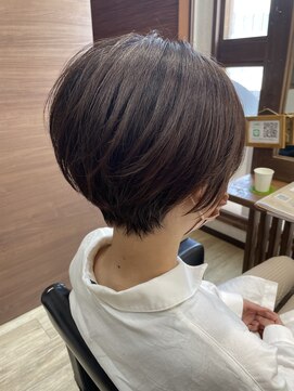 ココカラヘアー プラス(cococara‐hair plus) 丸みショート×ブラウン