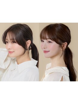 韓国レイヤーが人気*顔周り×前髪カットで小顔効果◎あなたの魅力を最大限に引き出します[新宿駅/縮毛矯正]