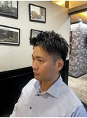 スパイキーショート/アップバング/ショート/barber/理容室/床屋