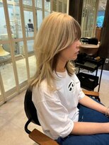 ダブル(W)&nbsp;ブリーチカラー/逆インナーカラー