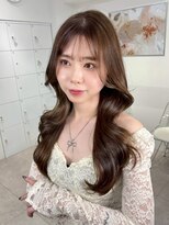 オニキス(ONYX)&nbsp;C98くびれ巻き韓国風レイヤーカットブリーチなし透明感ベージュ