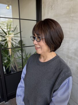 アンディ ニジュウサンド クリエイション(and D 23℃ creation) 大人ショート/丸みショート