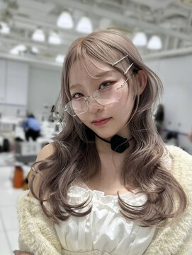 コア 銀座(COA) レイヤーカット/ホワイトカラーシースルーバング