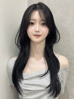 ジーナ 福岡天神(Zina)&nbsp;韓国くびれヘア/レイヤーカット/フェイスレイヤー/Zina福岡天神