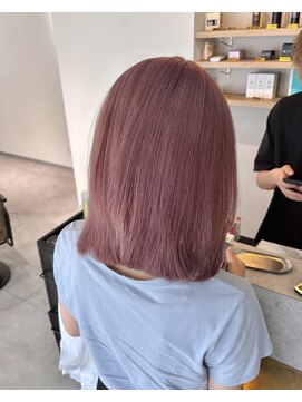 キッカ(kicca) 【kicca】レイヤーボブ×ロータスピンク