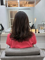 エント エクラート 川越東口店(ento.ECLART)&nbsp;ゆるふわミディアムカールスタイル