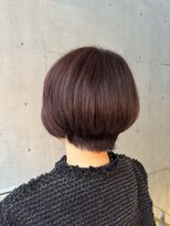 トエ(toe)&nbsp;白髪を活かした艶々チョコレートブラウン