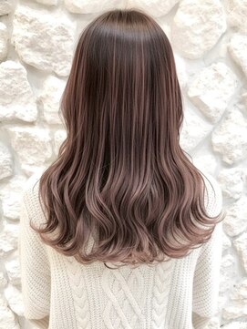 Moana【川口】#バレイヤージュ#ショコラブラウン#ブリーチ