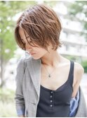 【GEEKS渋谷】レイヤーショート/ウルフ/冬カラー/クールショート