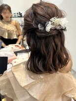ランガリ ヘアアンドスパ(Rangali Hair&Spa)&nbsp;ハーフアップ
