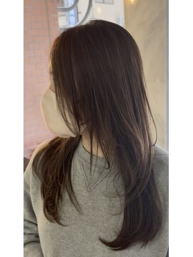 エメヘアデザイン ルイス(Aimer Hair Design Lewis) レイヤーカット/イノアオイルカラー