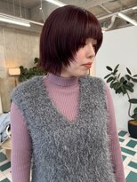 ノエ(noe)&nbsp;ショートボブ/レイヤーカット/ダブルカラー/ブリーチ/栄k122