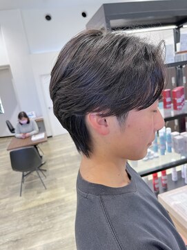 エンリア(ENlier) ニュアンスパーマ フェザーパーマ　メンズヘア