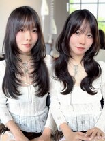 ミニョン(Mi9non) イメチェン/前髪/ワンホンヘア/レイヤーカット/ハッシュカット