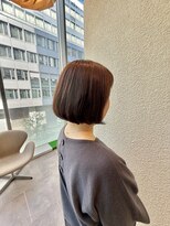 エルサフィロ ヨドヤバシ(el zafiro yodoyabashi)&nbsp;【el zafiro yodoyabashi】大人女性のミニボブスタイル