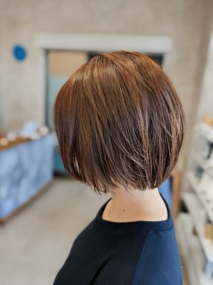 フォギーベージュボブ