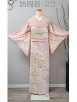きものサロン すずめ屋&nbsp;レンタル番号　訪問着－23　かすみ