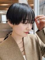 ローマー 明治神宮前 渋谷(ROAMER) レイヤーボブ切りっぱなしボブ表参道ショートボブショートカット