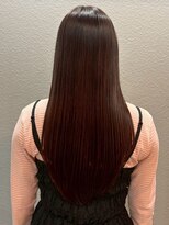 美々百花 ザスパ(美々百花 theSPA)&nbsp;チェリーブラウン 髪質改善ストレート トリートメント 暖色 20代