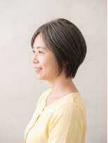 ブロッサム 東久留米店(Blossom)&nbsp;大人ナチュラルショート×髪質改善×丸みシルエット