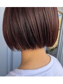 切りっぱなしボブ