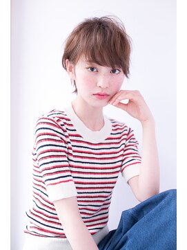 アンヘアー 元町三宮(UNHAIR) shiomi H　フレンチショート【モーブカラー】