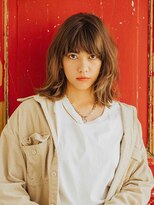 プロデュース 相模原店(Produce)&nbsp;簡単スタイリング♪ヌーディーカラー☆ふわミディ