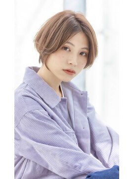 ミチオ ノザワ ヘアサロン ギンザ(Michio Nozawa HAIR SALON Ginza) 似合わせカット×耳かけくびれショート【瀧上丈司】
