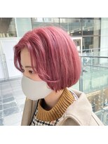 マイティ バイ エイチ(mighty by H)&nbsp;ピンクカラー×ボブ