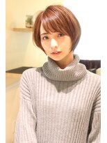 【30代40代50代】丸みが可愛いひし形ショート