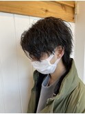【ウルフ】センターパート×ウルフ 伊久美style