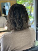 20代30代♪大人可愛いホワイトアッシュグラデーションカラー