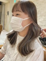 ラボヌール ヘアー エクラ(La Bonheur hair eclat) 王道人気なホワイトベージュイヤリングカラー