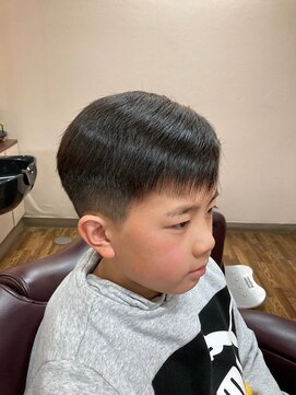 カザマ キッズアシメフェード