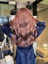 ラフ(LAFF) #バレイヤージュ#グレージュカラー#ボブウルフ#ココアベージュ