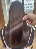 チェリーブラウン×ミネコラトリートメント