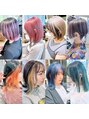 ランプ ヘアー(lamp hair)&nbsp;ブリーチを使ったデザインカラー