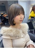 韓国レイヤー/韓国風/ボブ/髪質改善/黒髪/ブリーチなし〔池袋〕